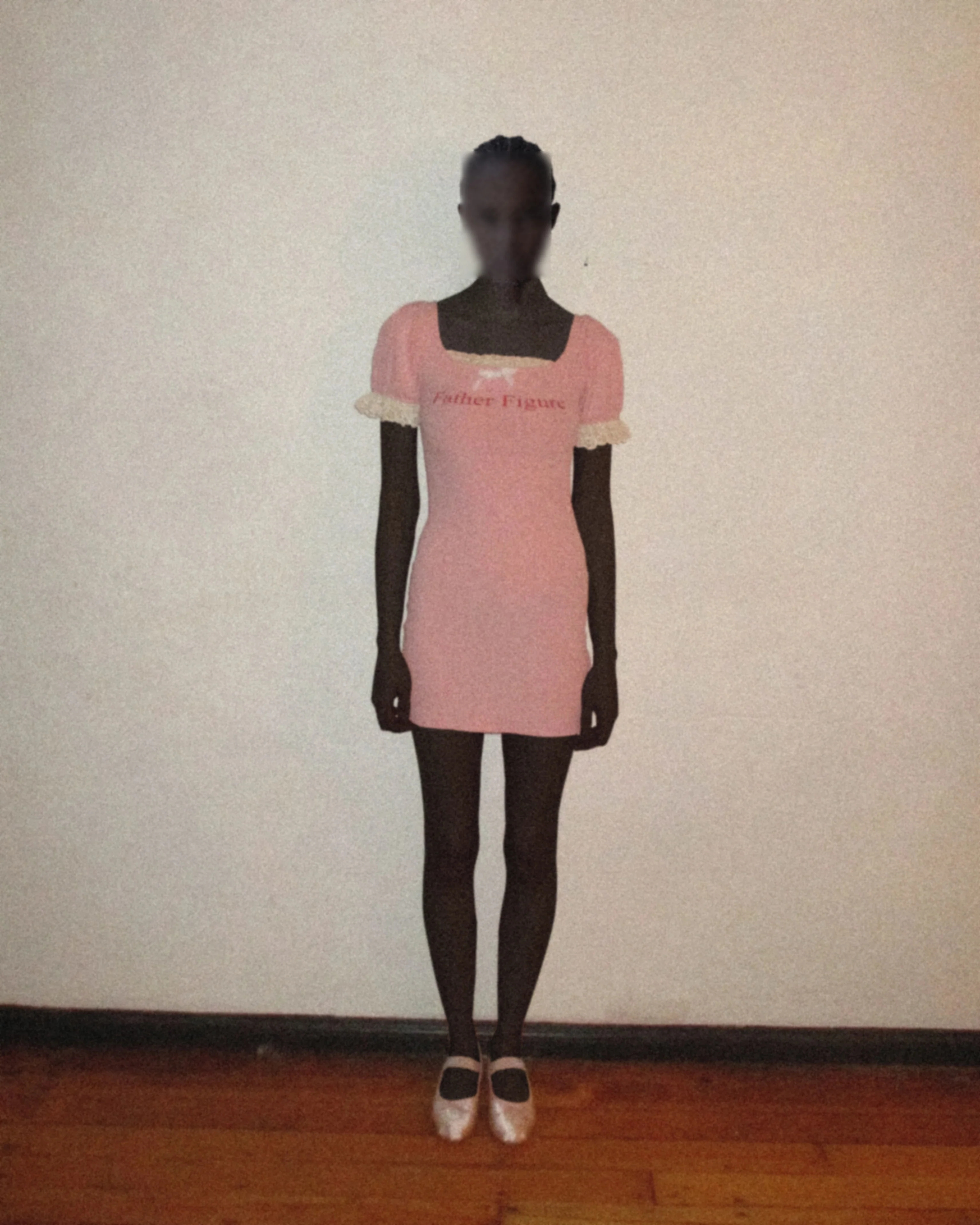 Father Figure Dress Pink - Image 2