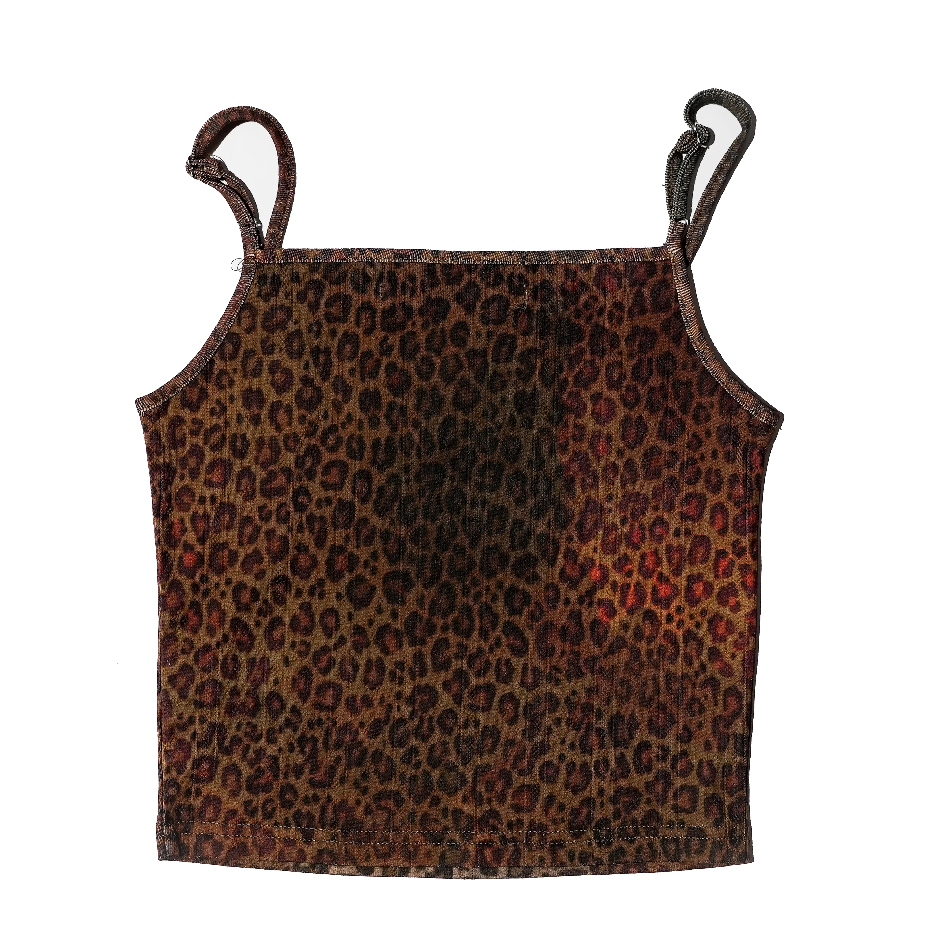 Cross Pointelle tank Cheetah - Image 2