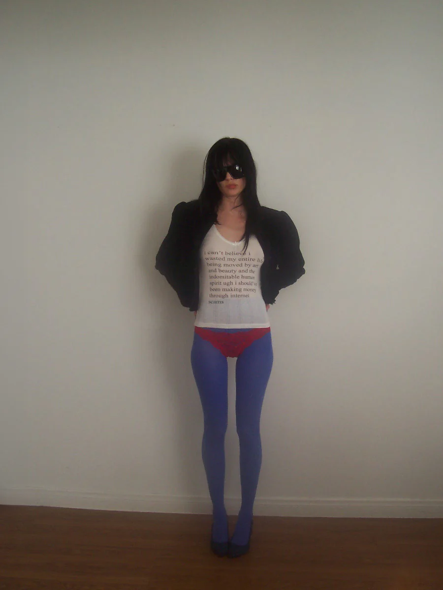 Internet Scams Pointelle Tank Top - Image 3